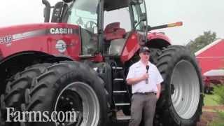 New Case IH Magnum 315 Tractor with CVT Transmission Previewed At the Farm Show.