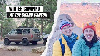 Grand Canyon Adventure: Chevy Astro Van Camping in Winter