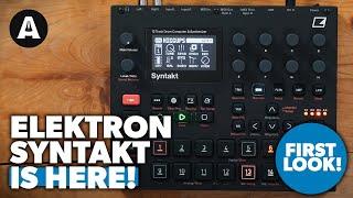 NEW Elektron Syntakt Drum Computer & Synthesizer - Factory Patterns Sound Demo