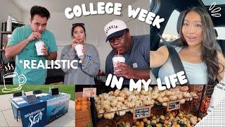 *REALISTIC* COLLEGE WEEK IN MY LIFE: study abroad fair, Brandy Melville + Trader Joe's fall haul!