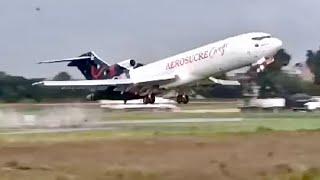 Aerosucre Plane Takes Off Too Late – Again