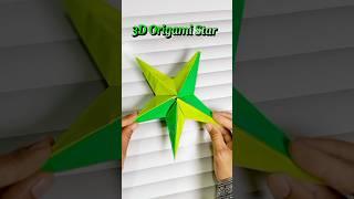 Transform Paper into a 3D Origami Star!