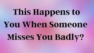 Signs Someone Misses You Badly|Psychology Facts|Psychology of Human Behavior|PsycheWisdom