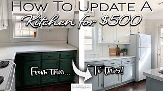 $500 Kitchen Renovation