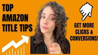 Amazon Product Title Optimization Tips for Better CTR