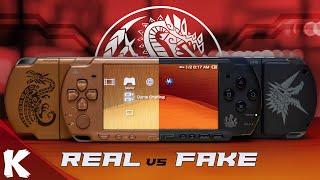 Monster Hunter PSP 2000 & 3000 Shells | Real vs Fake