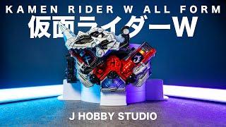 Kamen Rider W DX Doubledriver ver.20th all Form | Unboxing and Henshin sound