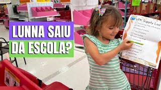 TIREI ELA DA ESCOLA? | QUANTO GASTEI DE MATERIAL ESCOLAR PRA 2 CRIANÇAS? 