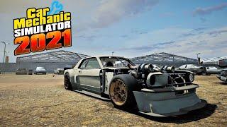 Finding Ken Block's HOONICORN V2 in a Junkyard!!! HOONIGAN Rebuild | Car Mechanic Simulator 2021