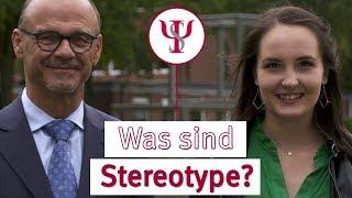 Was sind Stereotype? | Sozialpsychologie mit Prof. Erb