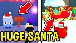 *SECRET* HUGE SANTA CAT in PET SIMULATOR X Roblox