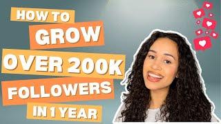 How I Gained Over 200k Followers in Just 1 Year: 5 Growth Hacks You Need to Know!