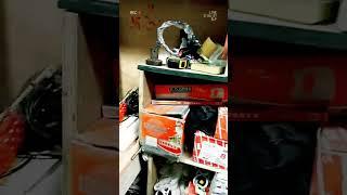 Home Appliances Repair Shop Inside View. Electronics Repair Shop Inside View. Electrical Repair Shop