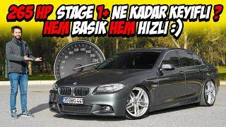 265 HP BMW F10 520i Stage 1+ / Yazılım Bu Kadar Hızlandırır Mı ? / 100-200 Km / N20 Kronik Sorunlar