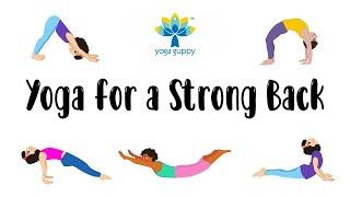 Yoga for Strong Back for Kids | Backbends to Improve Posture | Yoga for Children | Yoga Guppy