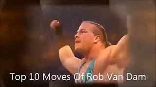 TOP 10 MOVES OF ROB VAN DAM WWE COMPILATION