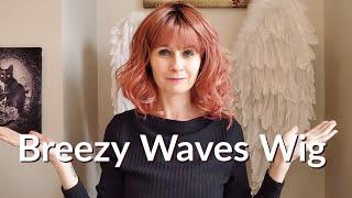 Breezy Wavez Wig by Rene Of Paris In Dusty Rose - Review And My Experience ‍️