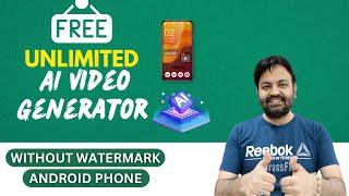 Unlimited FREE AI Video Generator without Watermark | Faceless AI Video Generator | Android Phone