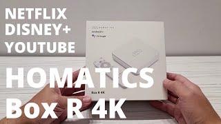 HOMATICS Box R 4K - jeszcze lepszy niż wersja "Q" - idealny Box pod  Netflix, Disney+ czy HBO GO