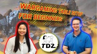 SETTING UP A WARGAMING TABLE – ideas not just for beginners - TABLEDROPZONE – How to – EP003