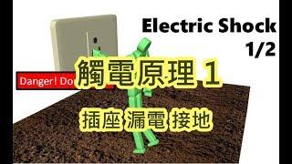 觸電原理-插座-漏電-接地-如何發生與預防 1/2