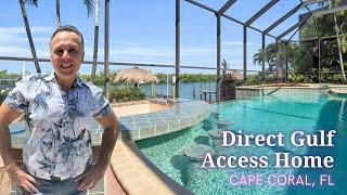 Beautiful Gulf Access Home | Cape Coral FL