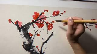 Plum Blossom - Traditional Chinese Painting