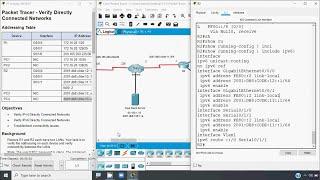 1.5.10 Packet Tracer - Verify Directly Connected Networks