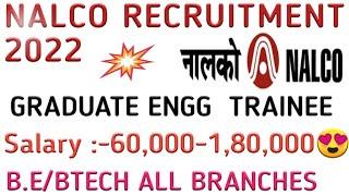 nalco recruitment 2022 |#govtjobs #governmentjobs #psu psu recruitment through gate 2022 | gate 2022