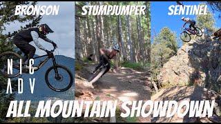 Best New All Mountain bike 2025 | Transition Sentinel v Santa Cruz Bronson v Specialized Stumpjumper