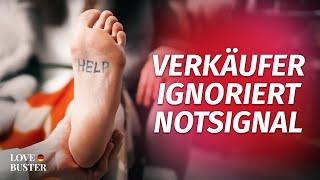 Verkäufer ignoriert Notsignal | @LoveBusterDeutsch