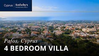 4 Bedroom Villa in Pafos