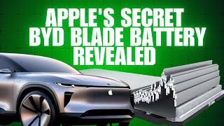 Apple spent years secretly Developing advanced EV Blade Batteries with BYD