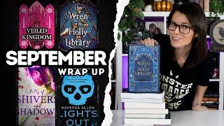 September Wrap-Up (2024) // A New Favorite Fantasy Romance Book & Unforgettable Dark Tales 