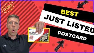 Best Just Listed Postcard For Real Estate Agents? (To Get MORE Listings!)