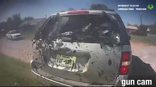 FIRST EVER GUN CAM police shooting - Vernon, Texas officer destroys pedophile