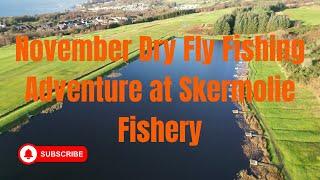 Fishing Skelmorlie Fishery November 2024 #fishing #flyfishing #trout #dryflyfishing