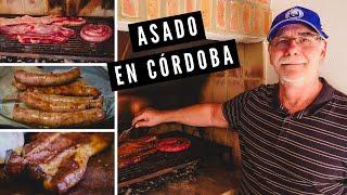 ASADO A LA PARRILLA ARGENTINO EN CÓRDOBA: Morcilla, Marucha, Vacio + Probando Alfajores Cordobeses