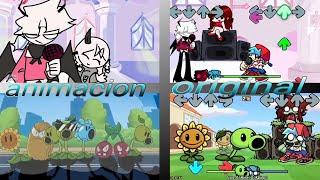 casanova x plantas vs rapers animacion vs original