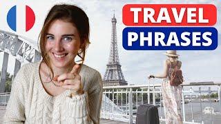 +50 French TRAVEL Phrases | Learn French