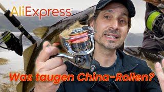 China-Rollen - was taugen billige Spinnrollen von Aliexpress & Co. am Meer - Review & Test!