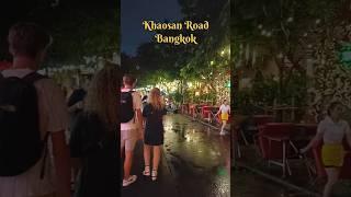 Best place in Bangkok for Street food lover - Khaosan Road  #shorts #bangkok #thailand #trending