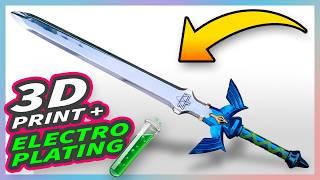 Electroplating 3D Prints | Master Sword Tutorial