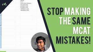 A 517 Scorer's MCAT Mistake Review Strategies