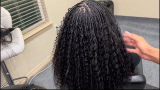 Micro braids with human (best hair product to use for maintenance)