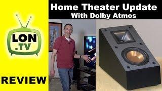 Home Theater Tour & New Klipsch Dolby Atmos Speakers!