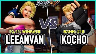 KOF XV  Leeanvan (Blue Mary/Isla/Whip) vs Kocho (Ryo/Clark/Ralf)