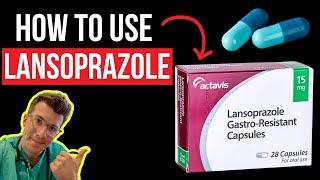 Doctor explains how to take LANSOPRAZOLE (Prevacid), including uses, doses, side effects & more!