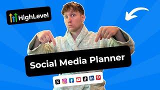 GoHighLevel Social Media Planner Tutorial | SMMA