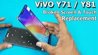 ViVO Y81 / Y71 Broken Screen and Touch Combo Replacement || How To Replace Mobile LCD Screen